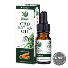 Carica l'immagine nel visualizzatore di Gallery, CBD ISOLATO 10%-15%-20%-30% – Olio di Curcuma (10 ml)-Plant of Remedy-Veganja Shop