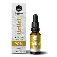 Carica l'immagine nel visualizzatore di Gallery, CBD SPETTRO COMPLETO 10%-20%-30%-40% – RELIEF: Lemon Tree – Olio MCT (10 ml)-Happease-Veganja Shop