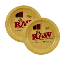 Carica l'immagine nel visualizzatore di Gallery, VASSOIO TONDO – Alluminio (Ø30 cm)-RAW-Veganja Shop