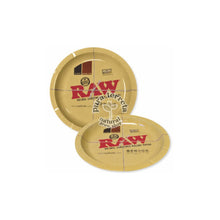 Carica l'immagine nel visualizzatore di Gallery, VASSOIO TONDO – Alluminio (Ø30 cm)-RAW-Veganja Shop