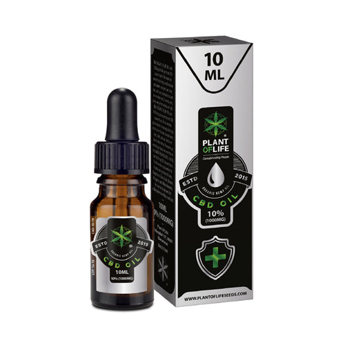 CBD SPETTRO COMPLETO 10% – Olio di Cannabis – [Diversi Formati]-Plant Of Life-Veganja Shop