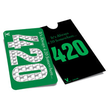 Carica l&#39;immagine nel visualizzatore di Gallery, GRINDER CARD – Acciaio Inossidabile – (9x5 cm) – [Diverse Grafiche]-V-Syndicate-Veganja Shop
