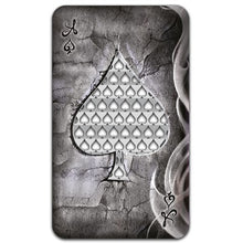 Carica l&#39;immagine nel visualizzatore di Gallery, GRINDER CARD – Acciaio Inossidabile – (9x5 cm) – [Diverse Grafiche]-V-Syndicate-Veganja Shop
