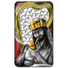 Carica l&#39;immagine nel visualizzatore di Gallery, GRINDER CARD – Acciaio Inossidabile – (9x5 cm) – [Diverse Grafiche]-V-Syndicate-Veganja Shop
