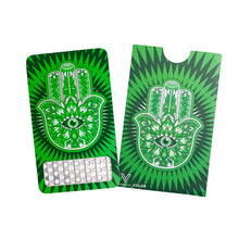 Carica l&#39;immagine nel visualizzatore di Gallery, GRINDER CARD – Acciaio Inossidabile – (9x5 cm) – [Diverse Grafiche]-V-Syndicate-Veganja Shop
