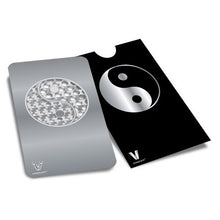 Carica l&#39;immagine nel visualizzatore di Gallery, GRINDER CARD – Acciaio Inossidabile – (9x5 cm) – [Diverse Grafiche]-V-Syndicate-Veganja Shop

