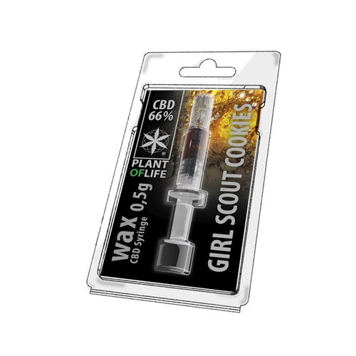 CBD 66% – Wax (0,5 ml) – [Diversi Aromi]-Plant Of Life-Veganja Shop