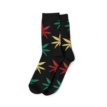 Carica l&#39;immagine nel visualizzatore di Gallery, CALZE CANNABIS UOMO – Lunghe (40-45) – [Diversi Colori]-NO BRAND-Veganja Shop
