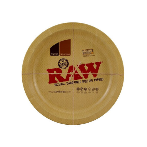 VASSOIO TONDO – Alluminio (Ø30 cm)-RAW-Veganja Shop