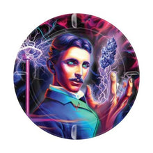 Carica l&#39;immagine nel visualizzatore di Gallery, POSACENERE &quot;BLAZIN&quot; – Metallo (Ø14 cm) – [Diverse Grafiche]-V-Syndicate-Veganja Shop
