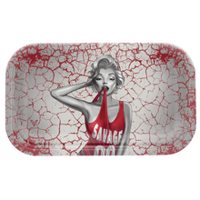 Carica l&#39;immagine nel visualizzatore di Gallery, VASSOIO MEDIO – Alluminio (27x16 cm) – [Diverse Grafiche]-V-Syndicate-Veganja Shop
